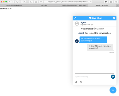 Manager - Live Chat Support Feature